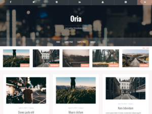 Тема Oria