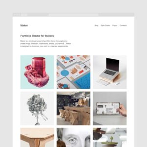 Тема-портфолио Maker