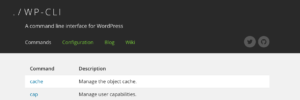 Сайт проекта WP-CLI