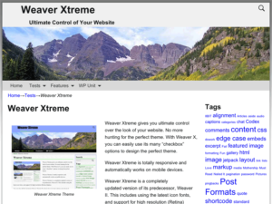 Тема Weaver Xtreme