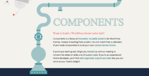 Сайт проекта Components для WordPress