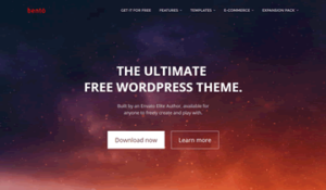 Тема Bento для WordPress