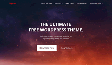 Тема Bento для WordPress