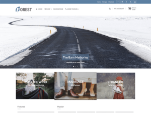 Тема для WordPress Forest