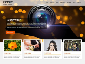 Тема для фотографов Photolite