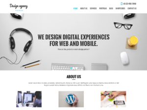 Тема SKT Design Agency