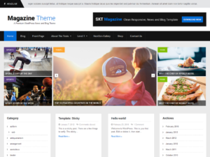 Тема SKT Magazine