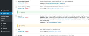 Обновление тем и плагинов в WordPress 4.6