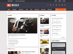 Журнальная тема Ad Mag Lite