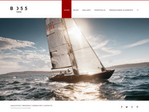 Тема для WordPress Boss