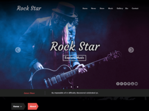 Тема Rock-Star