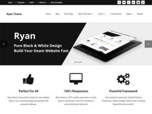 Тема для WordPress Ryan